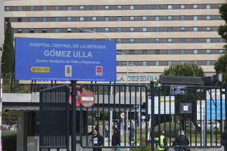 Archivo - Fachada del Hospital Central de La Defensa Gómez Ulla, a 7 de mayo de 2026, en Madrid (España).