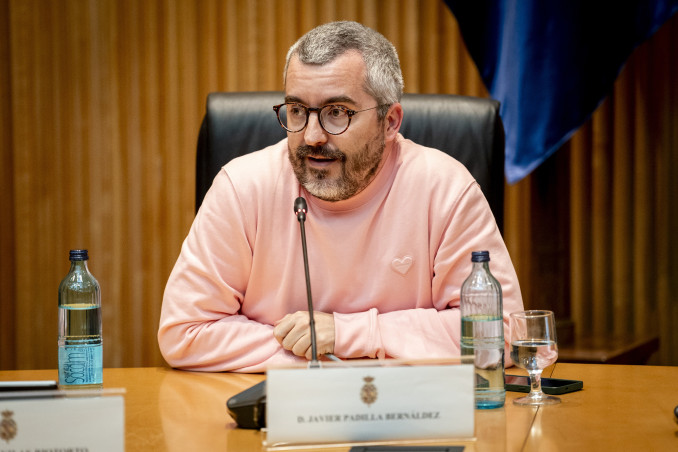 Archivo - El secretario de Estado de Sanidad, Javier Padilla, durante las jornadas parlamentarias contra la privatización-externalización de la Sanidad, en el Congreso de los Diputados, a 24 de abri