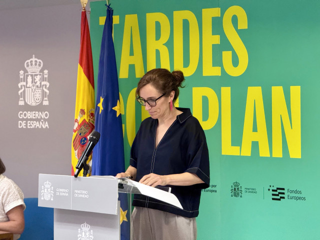 Ministra de Sanidad, Mónica García