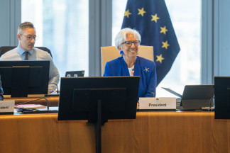 EuropaPress 7588625 photo of the start of the governing council meeting with president