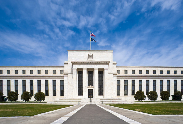 Archivo - Edificio de la Reserva Federal de Estados Unidos (Fed) en Washington.