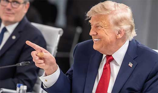 Trump adelanta