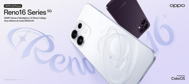 Anuncio de OPPO Reno16