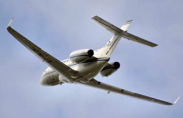 Archivo - Jet privado
