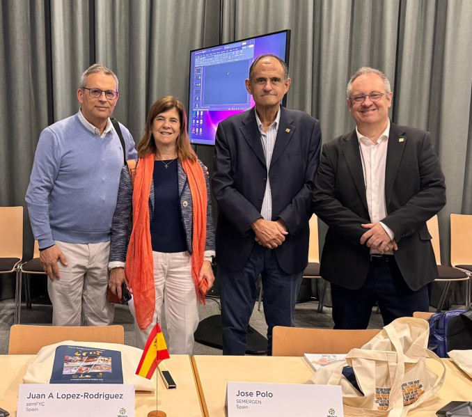 Imagen de los representantes de SEMERGEN en WONCA.