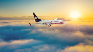 Archivo - Avión de Aeromexico.