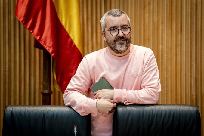 Archivo - El secretario de Estado de Sanidad, Javier Padilla, durante las jornadas parlamentarias contra la privatización-externalización de la Sanidad, en el Congreso de los Diputados, a 24 de abri