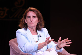 La vicepresidenta Ejecutiva de la Comisión Europea para una Transición Limpia, Justa y Competitiva, Teresa Ribera.