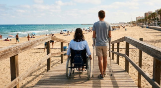 FEBHI pide sustituir las pasarelas de madera de las playas por modelos europeos de polipropileno y PVC reciclado