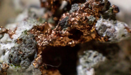 Archivo - Mineral de cobre.