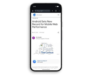 Interfaz de Chrome para Android