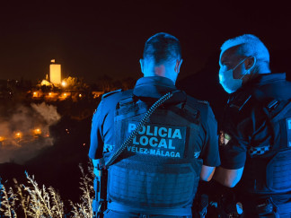 Policía Local de Vélez-Málaga en una imagen de archivo