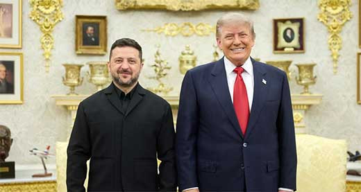 Zelenski y Trump