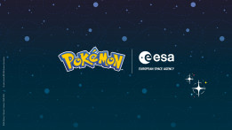 Logos de Pokémon y la ESA.