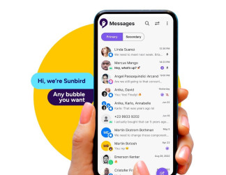 La nueva aplicación de Sunbird.