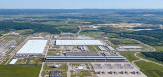 Recreación del campus tecnológico Ports-Pike en Ohio (EEUU).