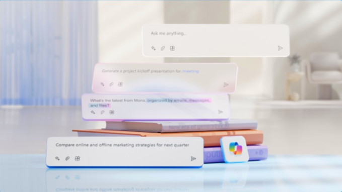 Archivo - Nuevas funciones para utilizar Copilot en Microsoft 365.