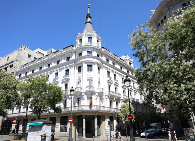 Archivo - Fachada de la sede de la Comisión Nacional de los Mercados y la Competencia (CNMC), a 20 de julio de 2026, en Madrid (España).