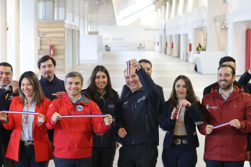 MOP ENTREGA NUEVO TERMINAL DE PASAJROS DE AEROPUERTO BALMACEDA 1