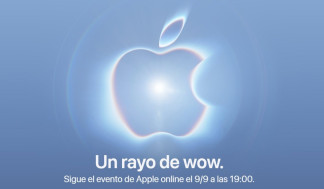 Anuncio presentación de Apple.