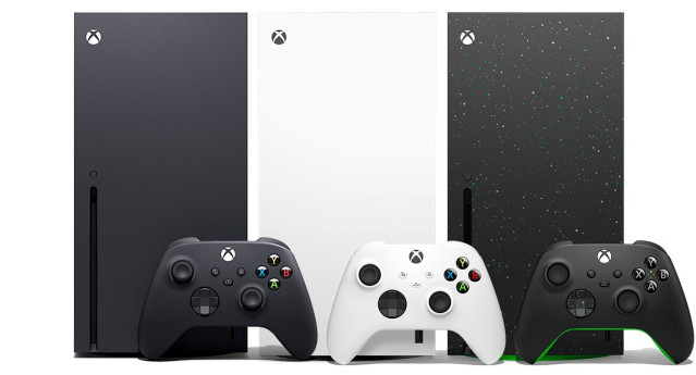 Imagen de las consolas Xbox Series X.