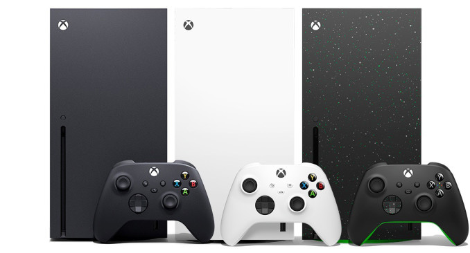 Imagen de las consolas Xbox Series X.