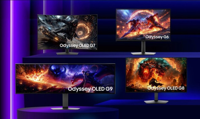 La nueva gama de monitores Odyssey para 2027 de Samsung.