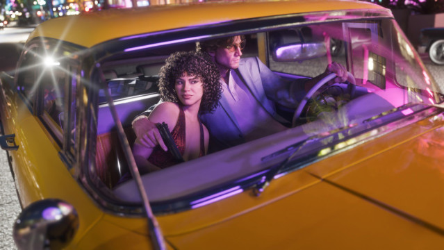 Imagen de los dos protagonistas de Grand Theft Auto VI.