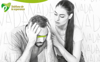 Imagen de la campaña del Teléfono de la Esperanza.
