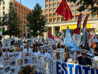Archivo - El Comité de Huelga eleva el conflicto contra Sanidad y el Estatuto Marco con paros indefinidos desde septiembre