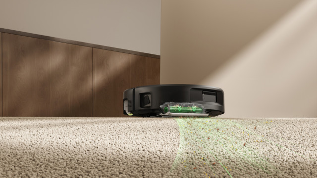 Roomba Max 875 Combo en una alfombra