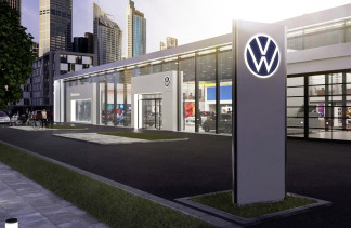 Archivo - Imagen de un concesionario de Volkswagen en Alemania