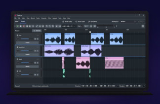 Interfaz de Audacity 4