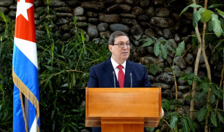 El ministro de Relaciones Exteriores de Cuba, Bruno Rodríguez