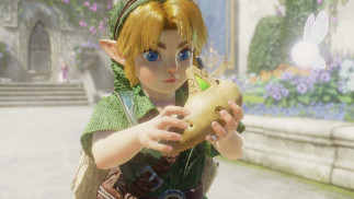 Link en The Legend of Zelda: Ocarina of Time para Nintendo Switch 2