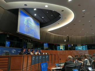 Presentación en el Parlamento Europeo de los resultados del proyecto Ispamer 2023-2025, dirigido por el Instituto Español de Oceanografía (IEO-CSIC).