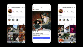 Publicaciones etiquetadas en la cuadrícula principal del perfil de Instagram