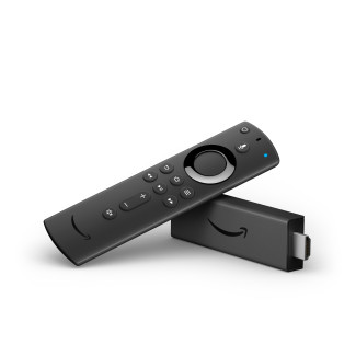 Archivo - Nuevo dispositivo de Amazon Fire TV Stick 4K con mando a distancia con control por voz de Alexa incorporado