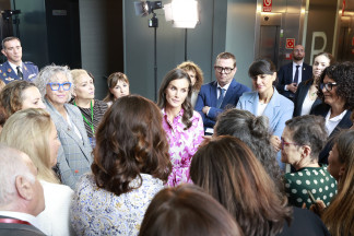 La reina Letizia en el II Homenaje a la Enfermería, organizado por el diario 'La Razón'.