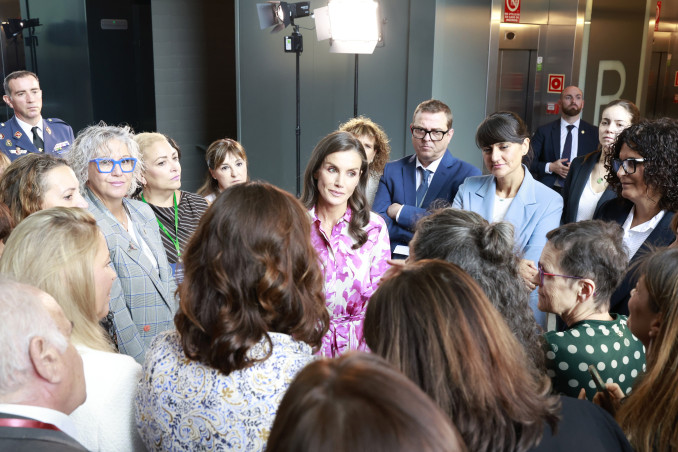 La reina Letizia en el II Homenaje a la Enfermería, organizado por el diario 'La Razón'.