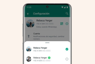 Multicuenta en WhatsApp