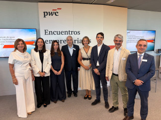 Imagen de la presentación del informe.