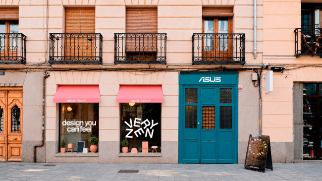 Pop-up Asus Zenbook en Madrid.