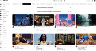 Función de 'feeds' personalizados en YouTube.
