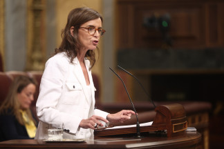 Archivo - La vicesecretaria de Organización del PP, Carmen Fúnez, interviene durante una sesión plenaria en el Congreso de los Diputados, a 27 de mayo de 2026, en Madrid (España). El pleno centra 