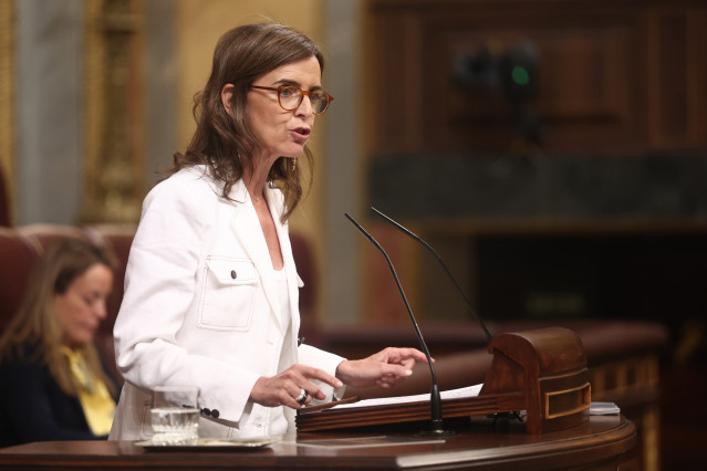Archivo - La vicesecretaria de Organización del PP, Carmen Fúnez, interviene durante una sesión plenaria en el Congreso de los Diputados, a 27 de mayo de 2026, en Madrid (España). El pleno centra su actividad en el control al Gobierno mediante preguntas d