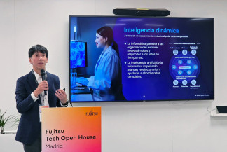 Imagen Hiroshi Nishikawa en el Fujitsu Technology Open House en Madrid.