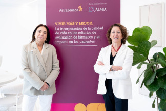 Presentación del informe 'Vivir más y mejor. La incorporación de la calidad de vida en los criterios de evaluación de fármacos y su impacto en los pacientes'.