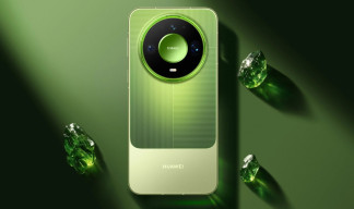 Smartphone Huawei Mate90 Pro Max en color verde