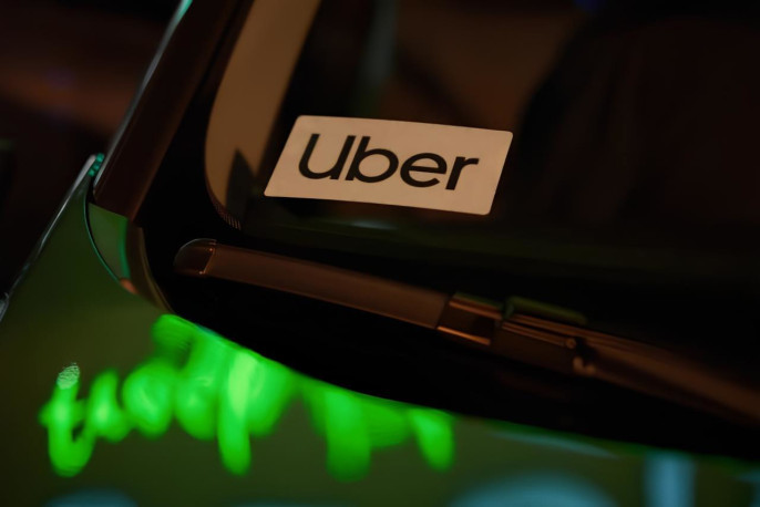 Archivo - Vehículo de la flota de Uber Technologies